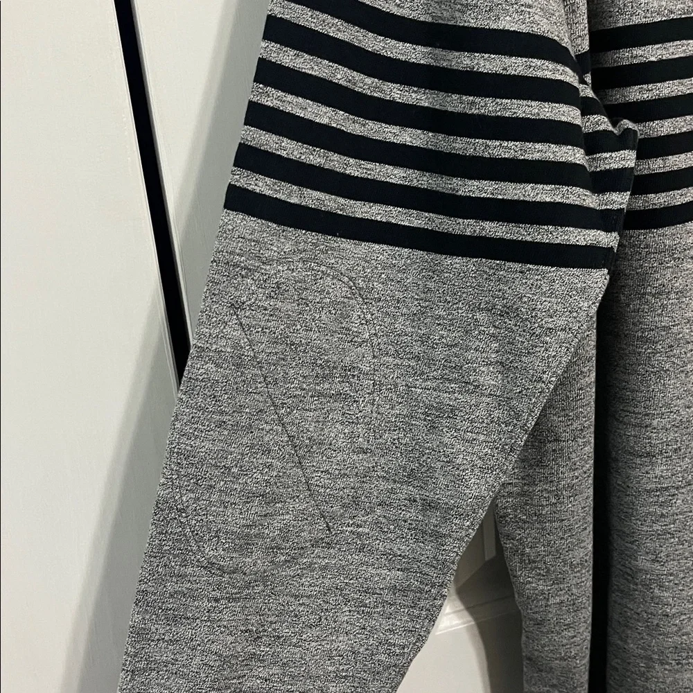 J. Crew Striped Oarsman Cotton Crewneck Sweater Large